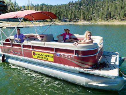 Pontoon and Fishing Boat, Waverunner and Kayak Rentals in Big Bear Lake