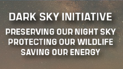 A digital brochure detailing Care For Big Bear's Dark Sky Initiative, a mission to keep our natural dark skies intact.