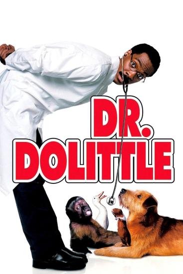 A digital flyer for the movie titled "Dr. DoLittle" which used Big Bear Lake as a film set