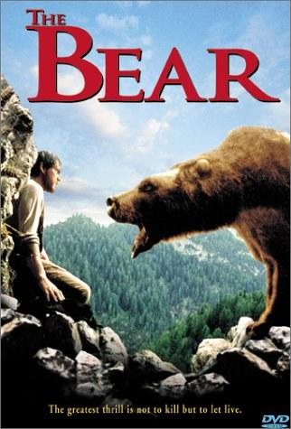 A digital flyer for the movie titled "The Bear" which used Big Bear Lake as a film set