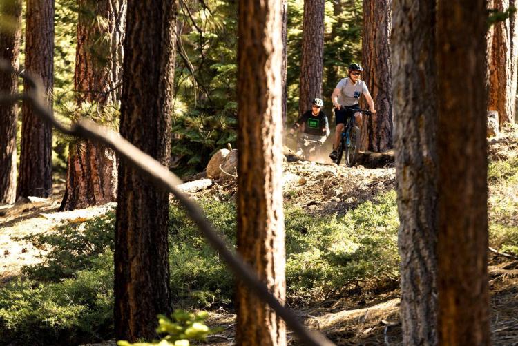 Mountain biking is a popular spring activity
