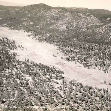 Historical photo of Yuhaaviat, the indigenous name of Big Bear Lake.