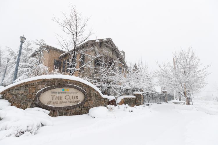 The Club at Big Bear Village entrance